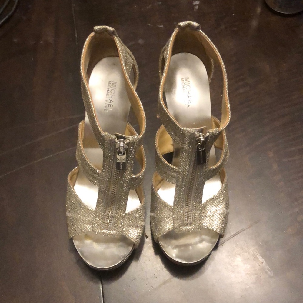 Michael Kors sparkly heels